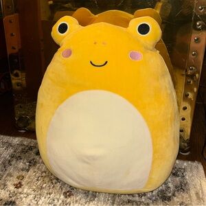 Leigh the Yellow Toad Squishmallow 12”